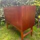Small vintage teak sideboard