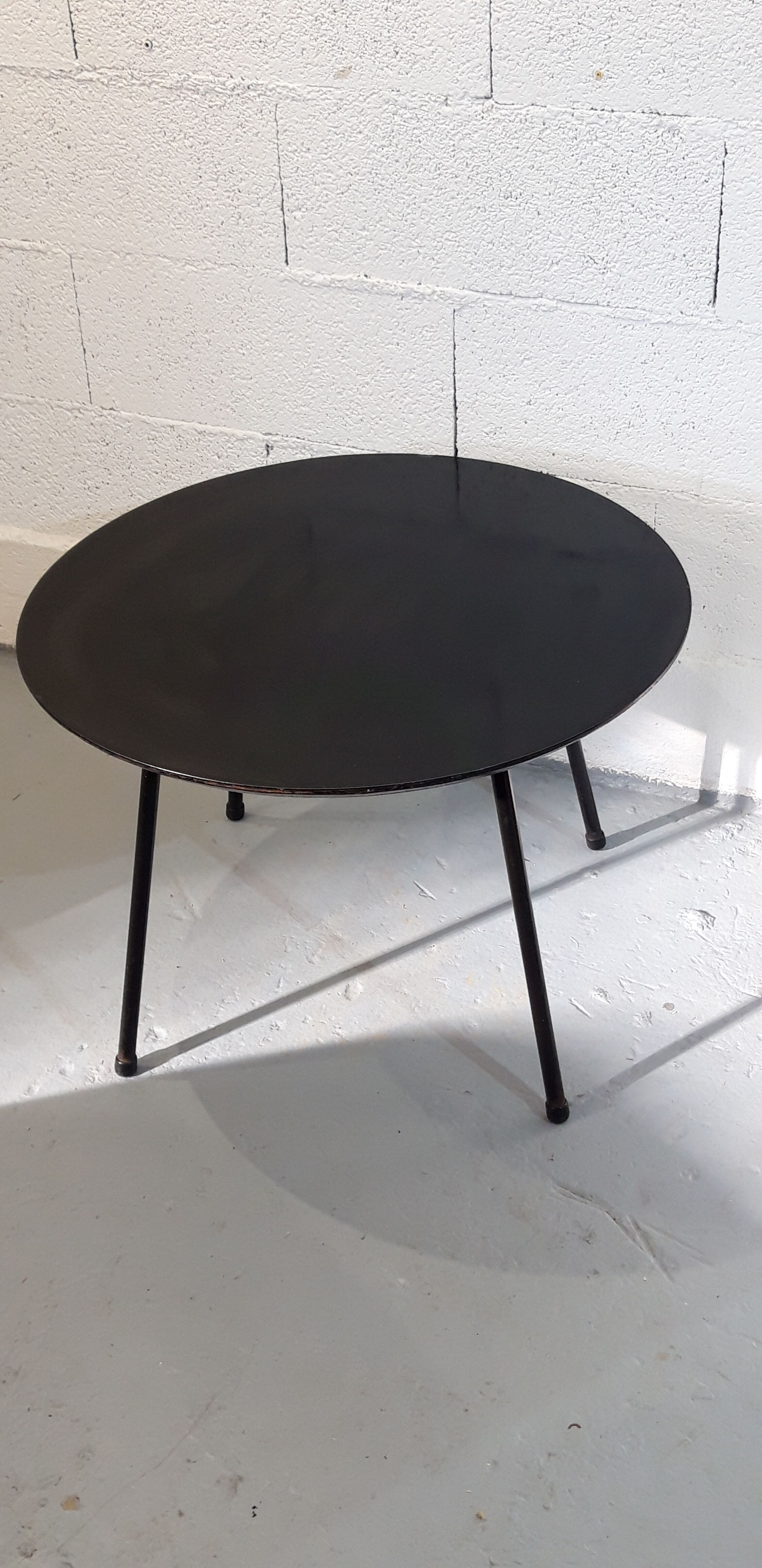 1960s round coffee table