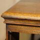Antique Art Nouveau Victorian hand-carved revolving library.