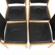 Set of 4 Scandinavian oak chairs, Karl Erik Ekselius, JOC, Sweden, 19
