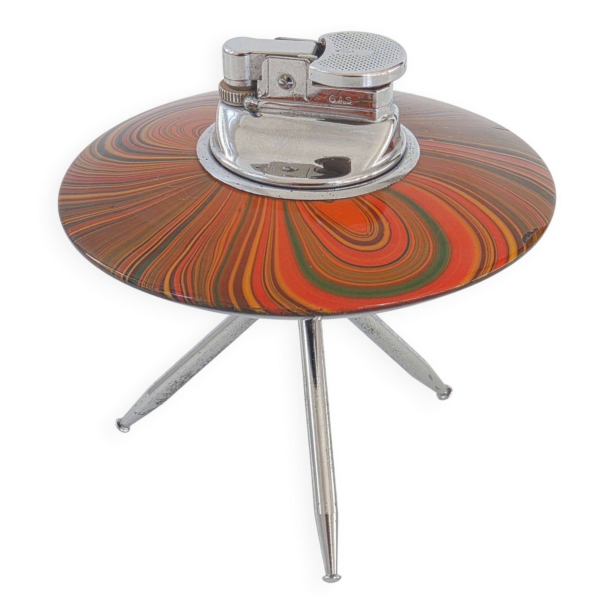 VINTAGE UFO BRIQUET TRIPOD 1960 ROCKABILLY 60S 1960S 1960S