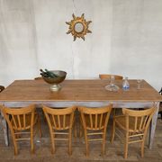 Table de ferme fin XIXème en chêne et sapin