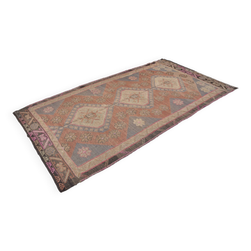 Tapis Kilim anatolien géométrique