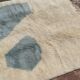 Tapis blanc et blue 270cmx160cm