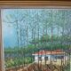 Painting Villa in the pines in Hossegor