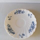 Set of 4 cups and saucers in English earthenware