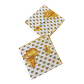 Ensemble de 2 Serviettes de table rétro