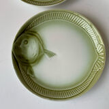 Selency fish plates x Monoprix Croisé Laroche