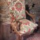Louis XV style convertible armchairs