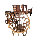 Chaise en rotin