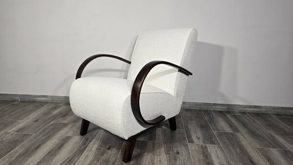 Fauteuil Art Déco par Jindrich Halabala, 1940s
