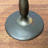 Porte-bougies en métal du milieu du siècle, années 1960, lot de 2