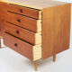 Borge Mogensen double teak and oak dresser for Karl Andersson's Brabohag Denmark 1960's