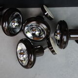 Set of 4 wall lamps Raak year 70