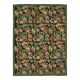 Handmade European Vintage Aubusson Kilim 235 cm x 310 cm