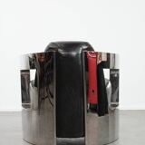 Unique design Aviator armchair with an aluminium frame