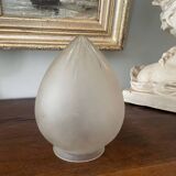 cut glass art deco globe