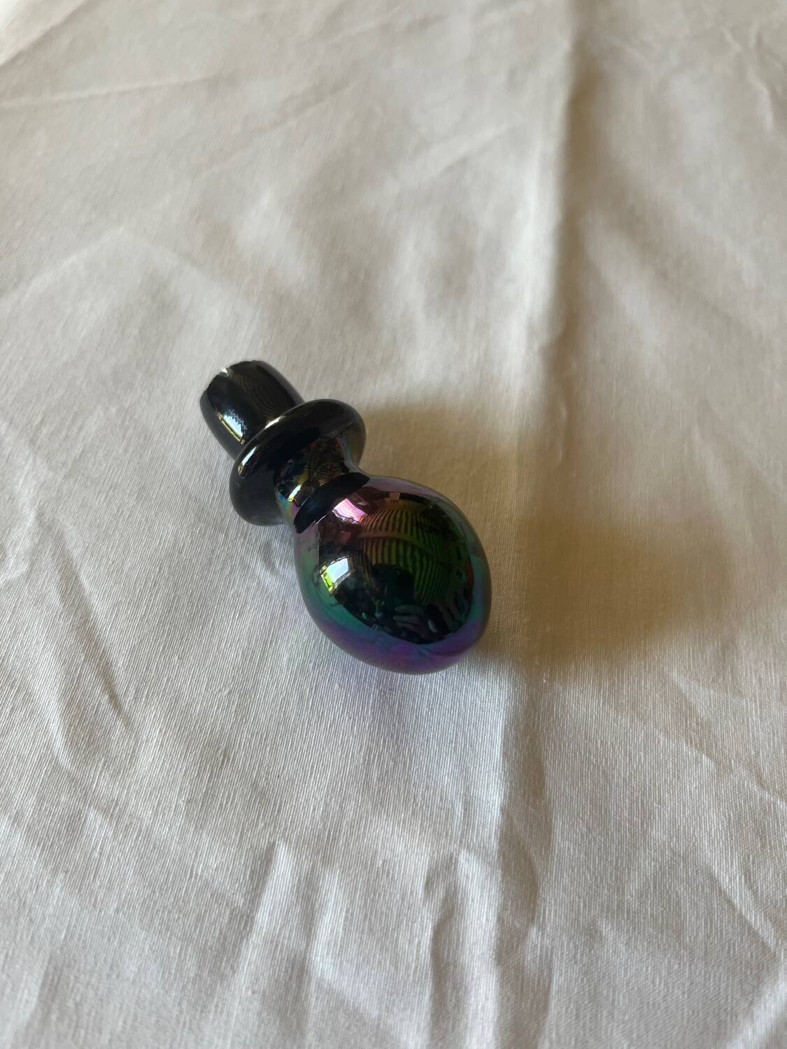 Flacon en pâte de verre de Murano vintage 70’s