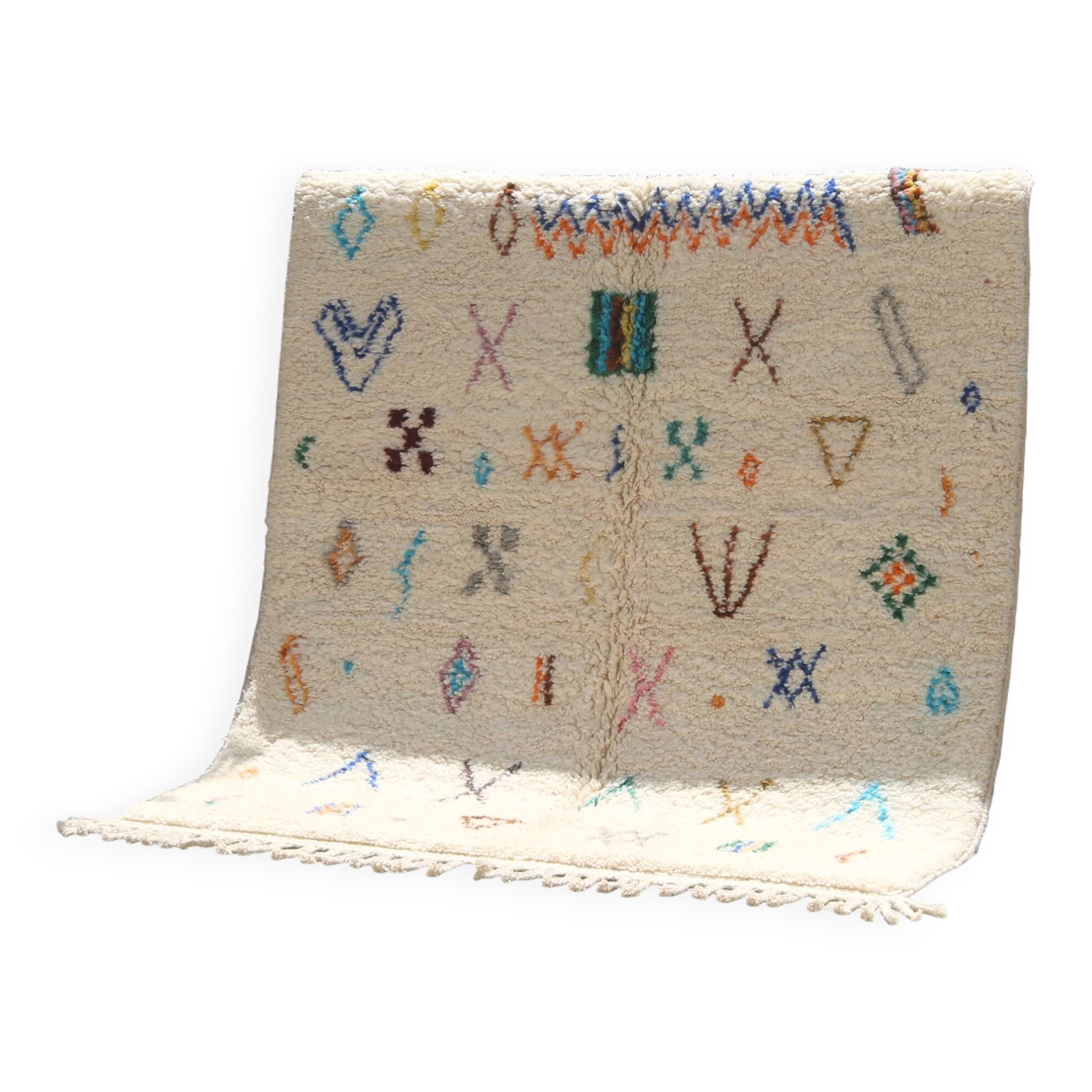 Colourful handmade rug, 255 x 160 cm - AZ839
