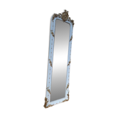 Mirror of the in-between – Napoleonic III Era – White re-champing and gold leaf