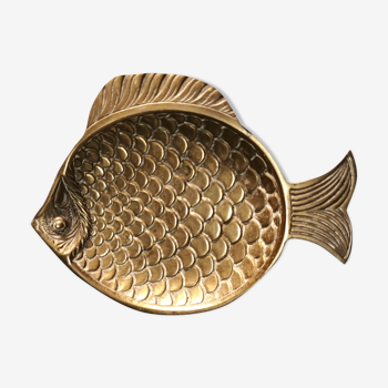 Brass fish trinket bowl 1950