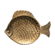 Brass fish trinket bowl 1950