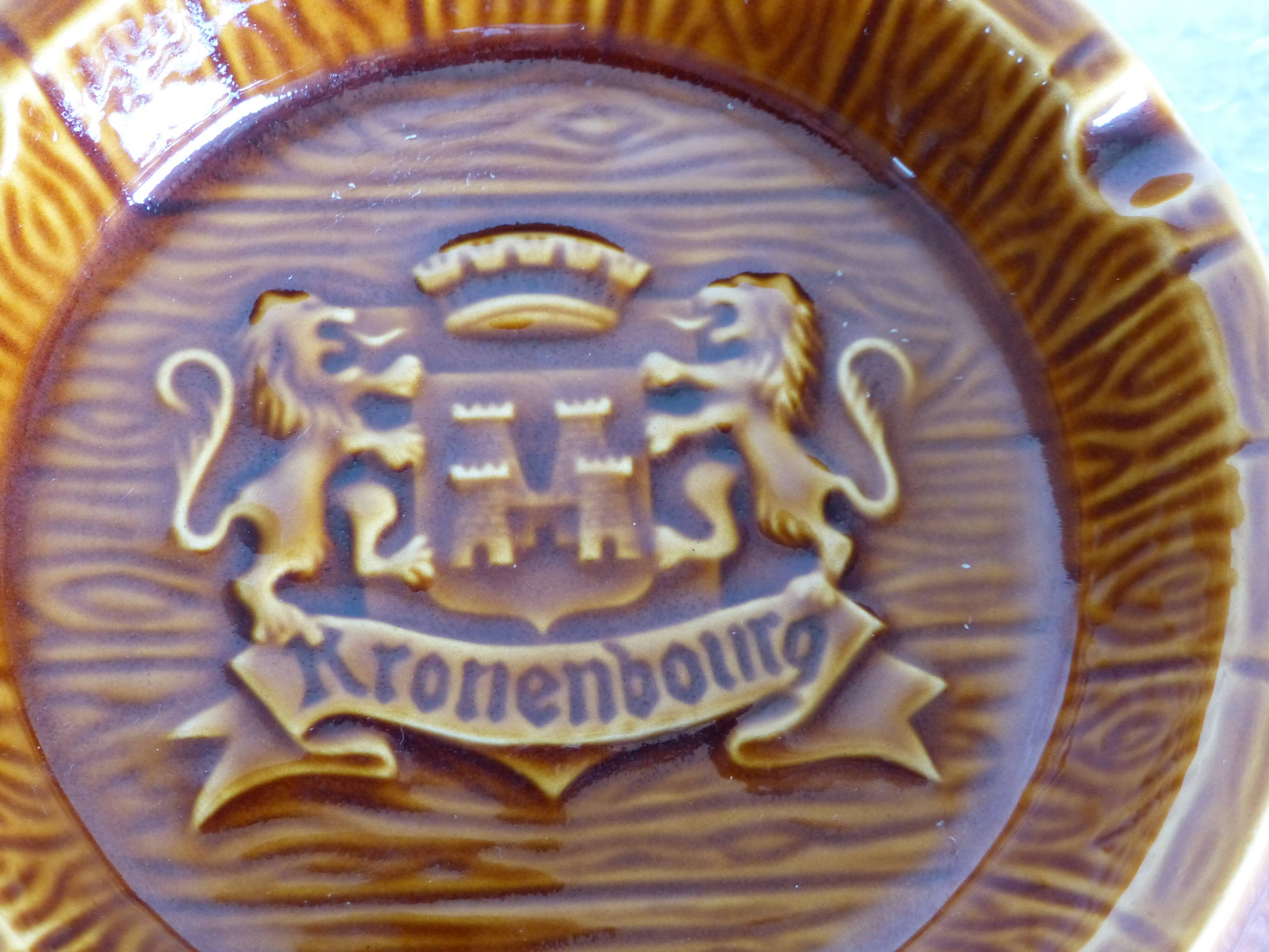 Kronenbourg advertising ashtray
