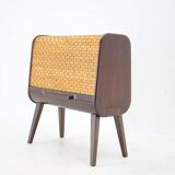 1950s Rare Wooden Bar Cabinet ,Czechoslovakia