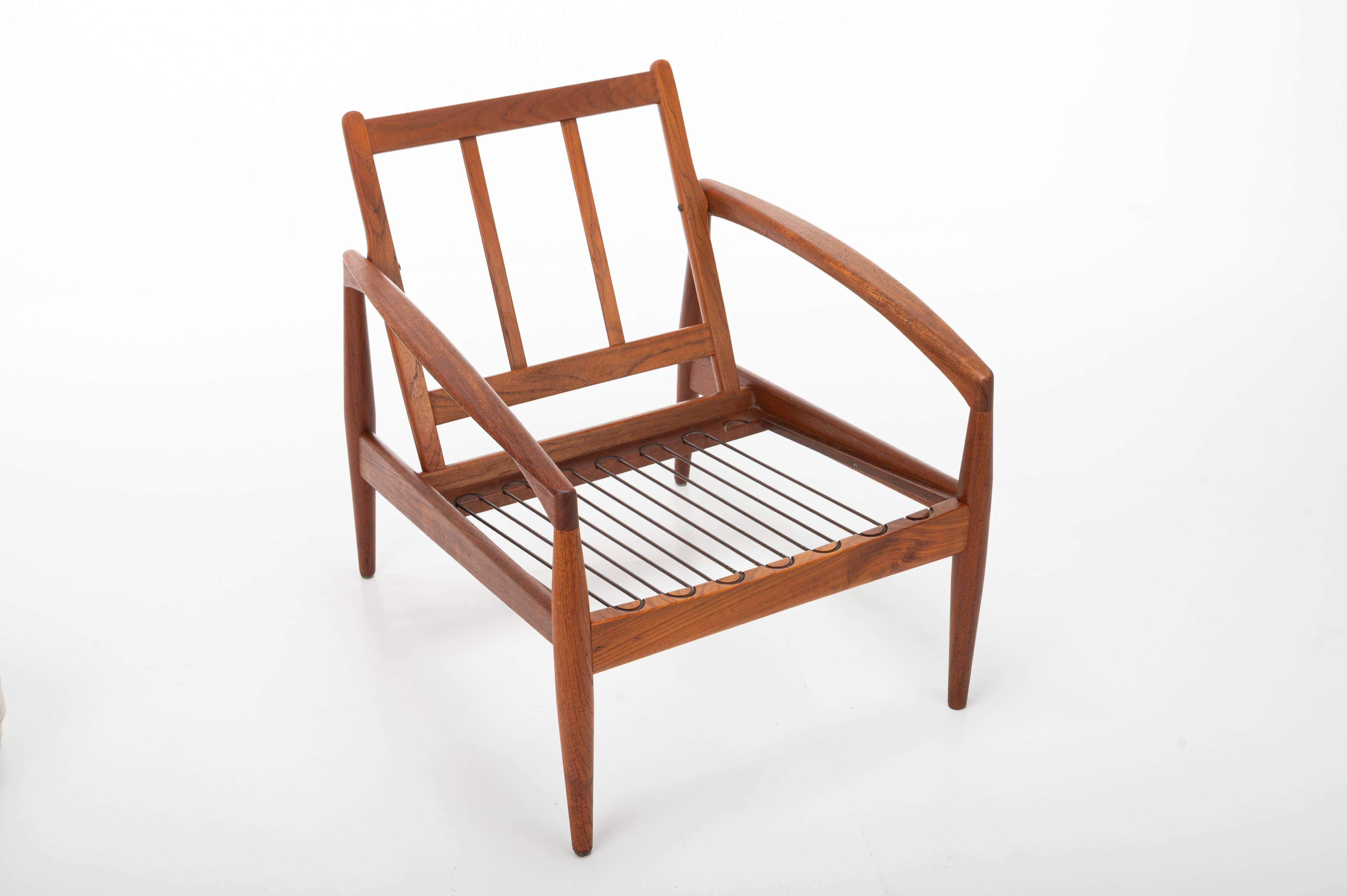 Model 121 Paper knife easy chair by Kai Kristiansen for Magnus Olesen, Denm