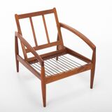 Model 121 Paper knife easy chair by Kai Kristiansen for Magnus Olesen, Denm