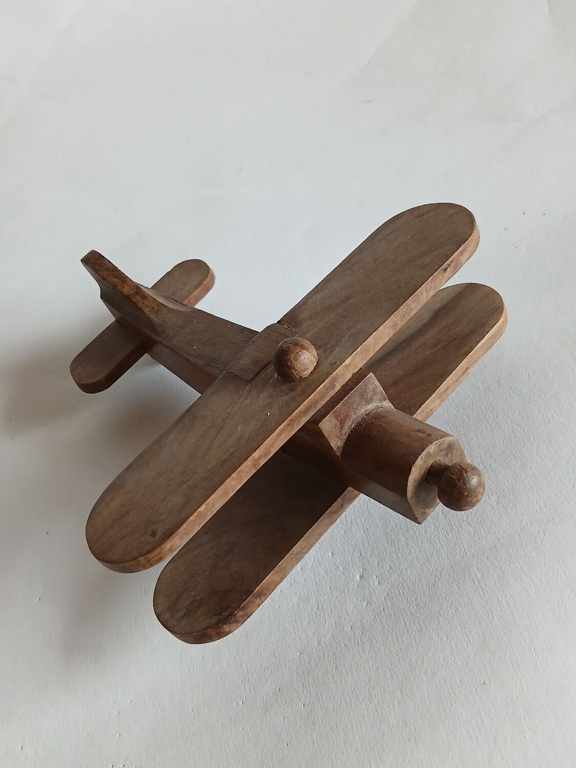 Wooden airplane