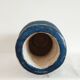Triki blue ceramic vase floral patterns