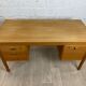 Vintage scandinavian oak office, 60s