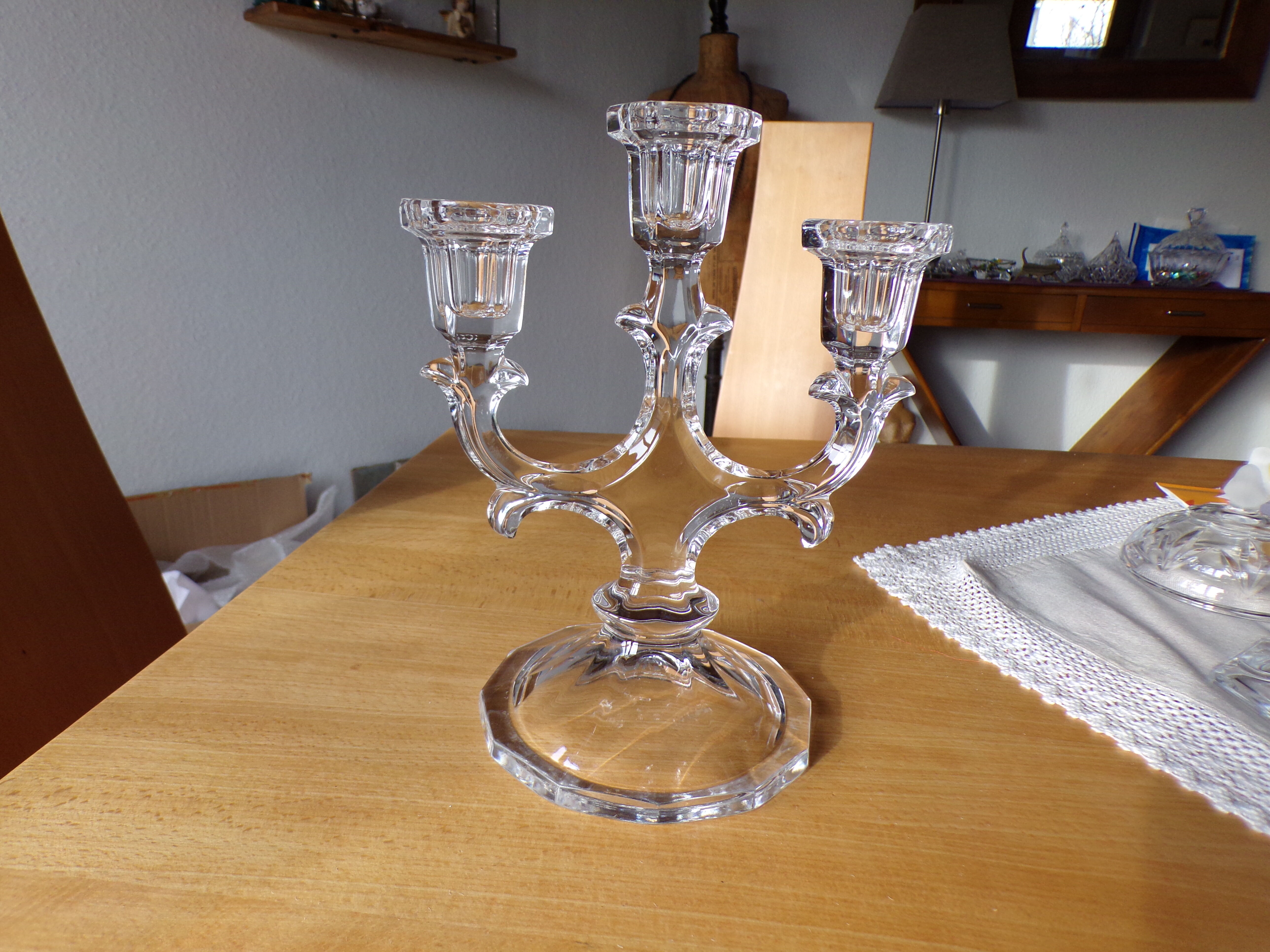 Candelabre 3 crystal fires