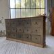 Green patina workshop furniture