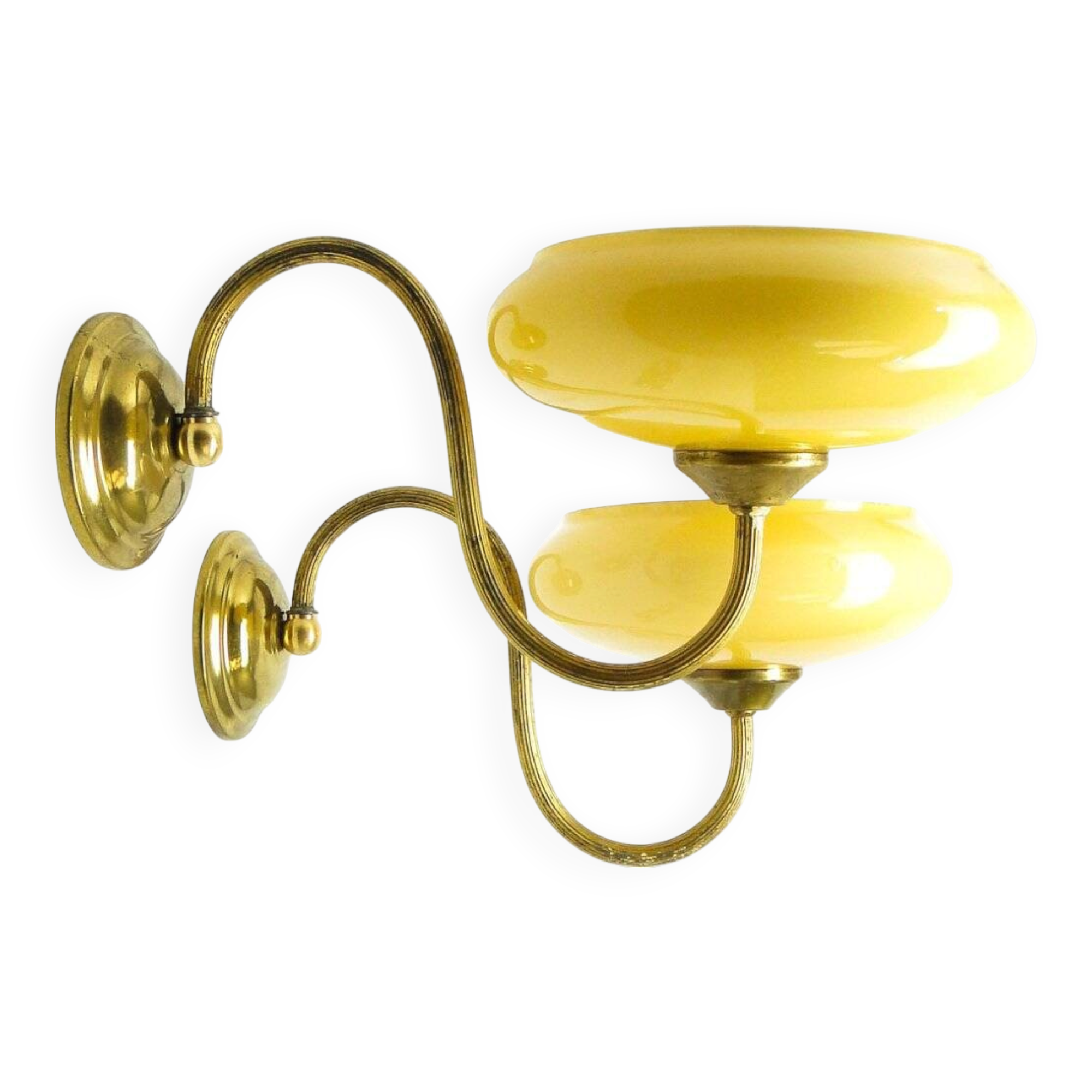 Art Deco sconces, Poland, 1950s, set of 2