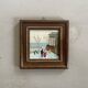 Huile sur panneau miniature