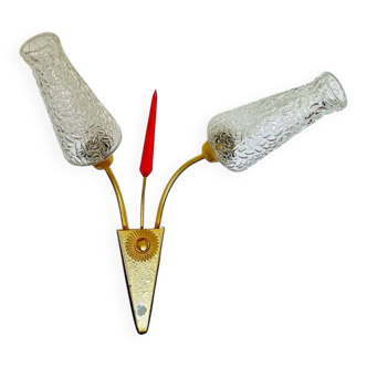 Mid Century Modern double all sconce light