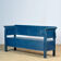 Banc en pin ancien à plateau rabattable, années 1900