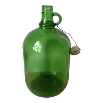 Green glass carboy