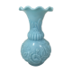 Blue opaline vase