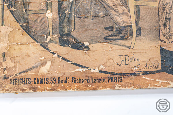 Ancienne affiche St raphael Quinquina