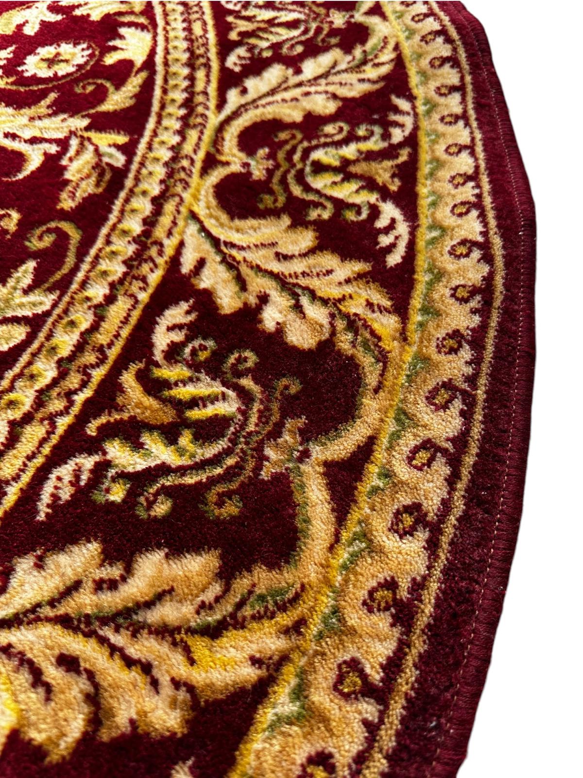 Round oriental-style rug 170cm
