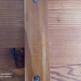 Coffee table in pine Pierre Beguet 70s