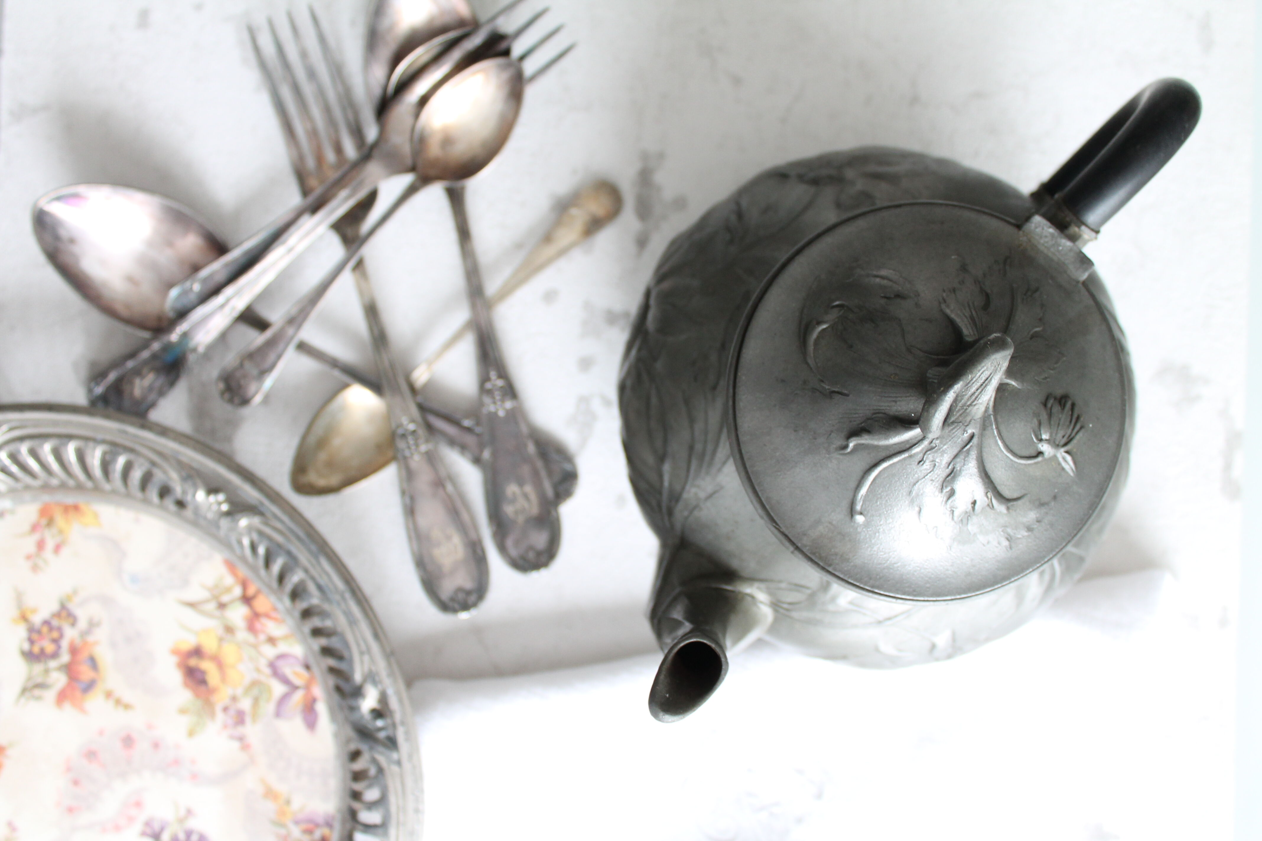 Old art deco teapot from orivit