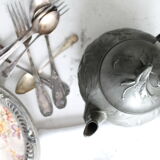 Théière ancienne art déco de marque orivit