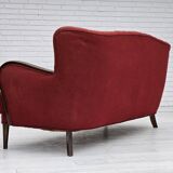 1960s, Danish 3-seater sofa by Alfred Christensen, furniture wool.