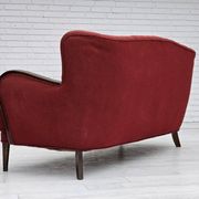 1960s, Danish 3-seater sofa by Alfred Christensen, furniture wool.