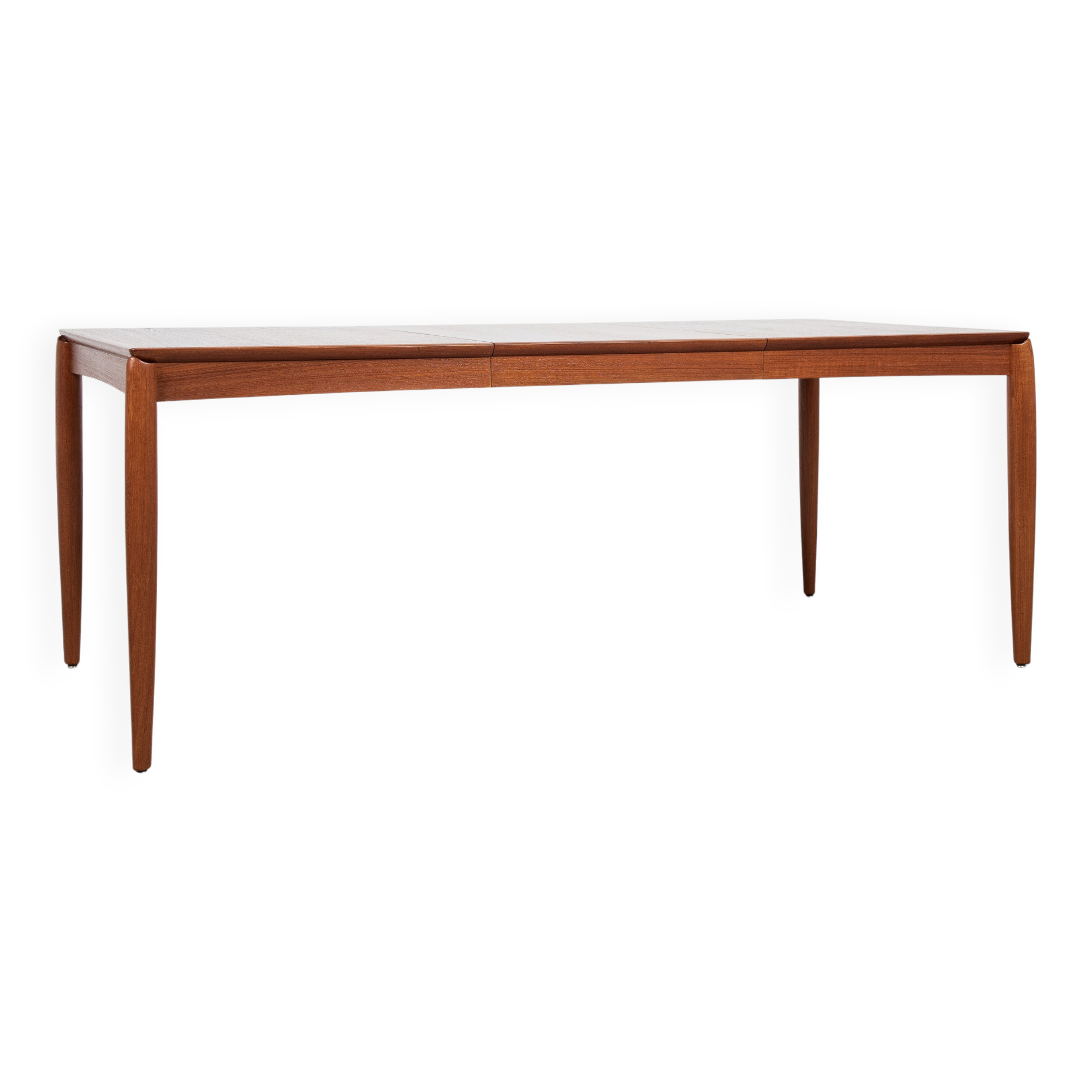 Table à manger danoise des années 1960 en teck par HW Klein pour Bramin