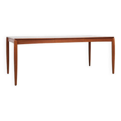 Table à manger danoise des années 1960 en teck par HW Klein pour Bramin